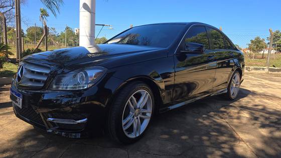 MERCEDES-BENZ C 180 1.6 CGI SPORT 16V TURBO GASOLINA 4P AUTOMÁTICO MERCEDES-BENZ C 180 1.6 CGI SPORT 16V TURBO GASOLINA 4P AUTOMÁTICO